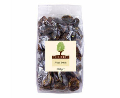 Tree Of Life Dates - Pitted [500g x 6] Tree Of Life