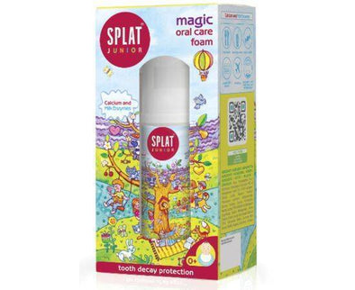Splat Magic Oral Care Foam For Kids W/ Calcium [50ml] Splat