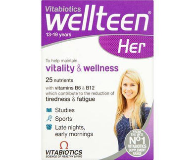 Vitabiotics Wellteen Her Tablets [30s] Vitabtiotics