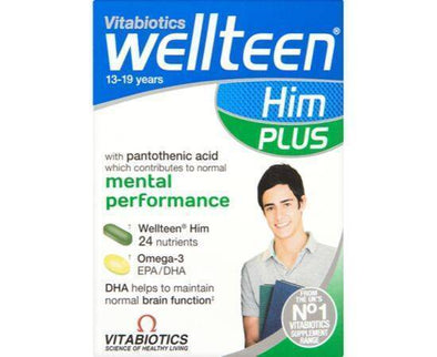 Vitabiotics Wellteen Him Plus Tablets [56s] Vitabtiotics