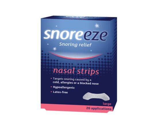 Snoreeze Nasal StripsLarge [20s] Snoreeze