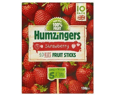 Humzingers Strawberry Fruit Sticks [130g x 7] Humzingers