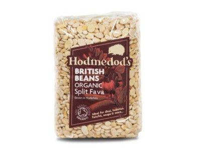 Hodmedods Organic SplitFava Beans [500g] Hodmedods