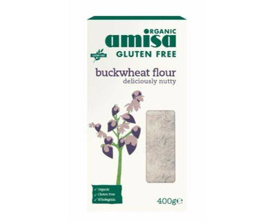 Amisa GF Org Fine Buckwheat Flour [400g] Amisa