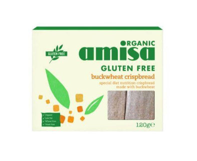Amisa Org Buckwheat Wholegrain Crispbread [120g] Amisa