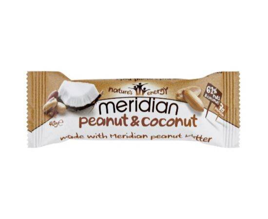 Meridian Peanut/CoconutBar [40g x 18] Meridian