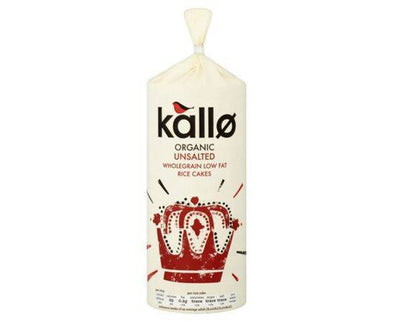 Kallo Unsalted Org Rice Cakes [130g] Kallo