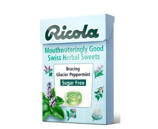 Ricola Box Sugar/F Glacier Peppermint [45g x 20] Ricola
