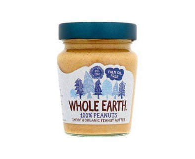 Whole/E Peanut Butter - Organic Smooth [227g] Whole Earth