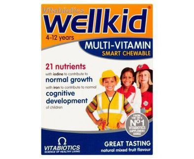 Vitabiotics Wellkid Multivitamin Chewable [30s] Vitabiotics
