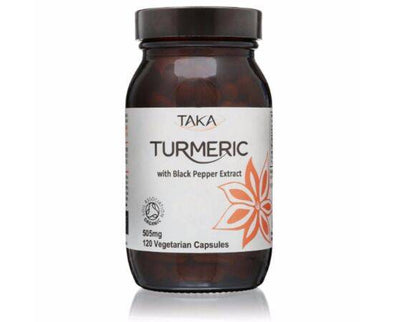 Taka Org Turmeric/BlackPepper Extract Caps [120s] Taka Turmeric