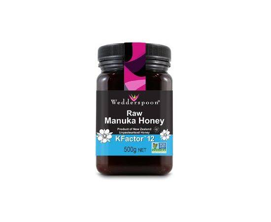 Wedderspoon Raw Kfactor12 Manuka Honey [500g] Natural Health