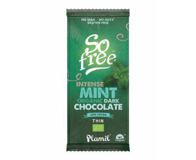 Plamil So Free Org IntenMint 60% Cocoa Thin [80g x 12] Plamil