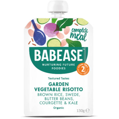 Babease Swede Beetroot Beans Courgette & Kale 7m+ 130g x 6