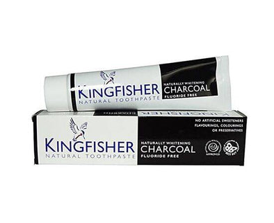 Kingfisher Charcoal NatWhitening Toothpaste [100ml] Kingfisher Natural Toothpaste