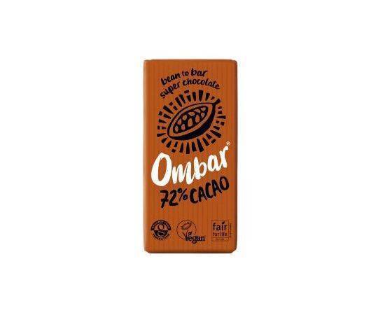Ombar Dark 72% Raw CacaoBar [70g x 10] Ombar