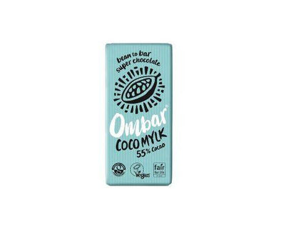 Ombar Coco Mylk Raw Chocolate Bar [70g x 10] Ombar