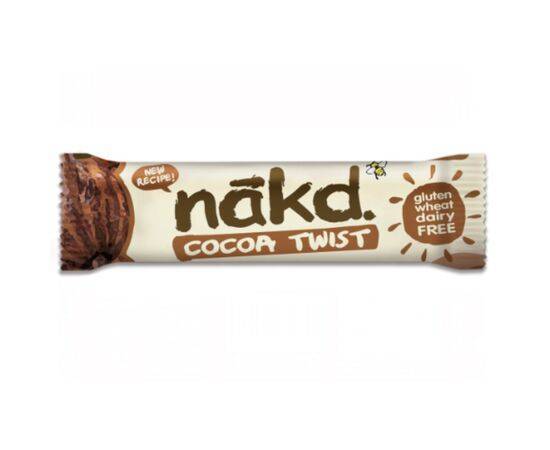 Nakd Cocoa Twist Bar[30g x 18] Natural Balance Foods