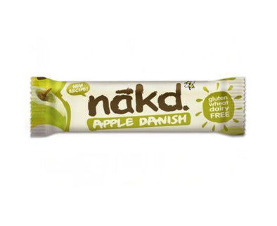 Nakd Apple Danish Bar[30g x 18] Natural Balance Foods