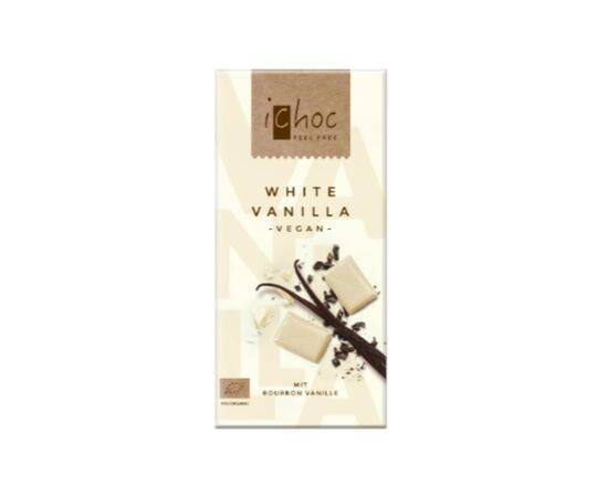 Ichoc White Vanilla White Rice Choc [80g x 10] Ecofinia Gmbh Vivani Ichoc