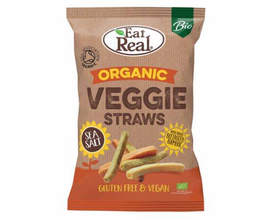 Eat Real Org Veggie Straws [100g x 10] Eat Real