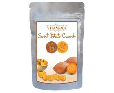 Vitasnack Org Raw SweetPotato Crunch [24g x 10] Natural Crunch Sl