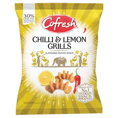 Cofresh Chilli & Lemon Potato Grills 80g x 12