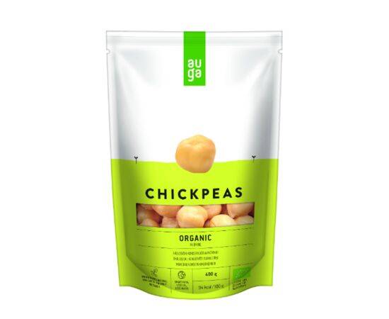 Auga Org Chick Peas in Brine [400g] Auga