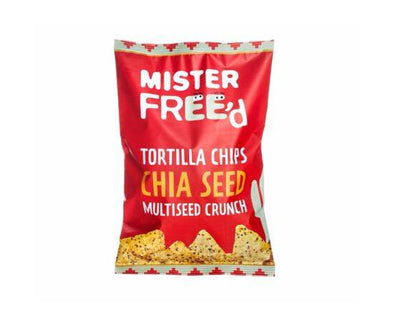 Mister Free'd Tortilla Chips With Chia [135g x 12] Mister Free'd