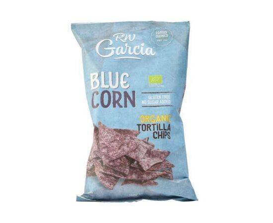 Rw Garcia Organic Blue Corn Tortilla Chips [150g x 12] Rw Garcia