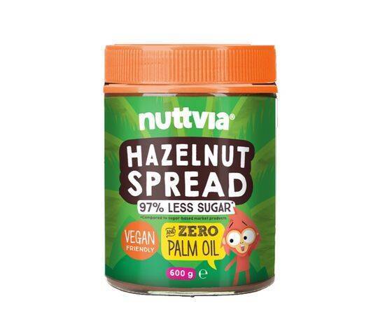 Nuttvia Chocolate Hazelnut Spread [600g] Bakery On Maine