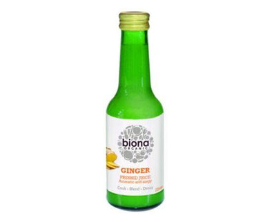 Biona Ginger Pressed Juice - Organic [200ml] Windmill Organics