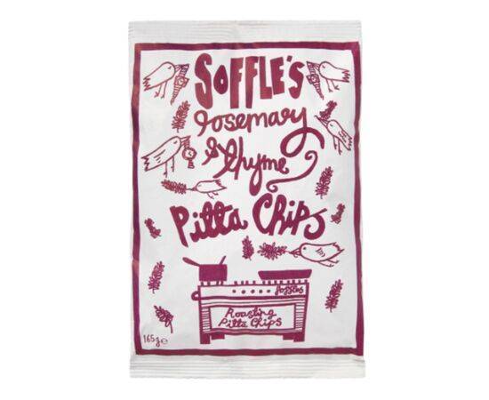 Soffles Rosemary & ThymeShare Pitta Chips [165g x 9] Soffles Limited
