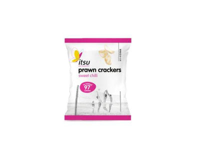 Itsu Grocery Sweet ChilliPrawn Crackers [19g x 24] Itsu Grocery