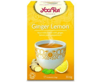 Yogi Tea Ginger Lemon Tea [17 Bags] Yogi Tea