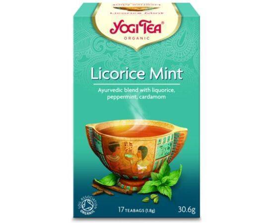 Yogi Tea Licorice Mint Tea [17 Bags] Yogi Tea