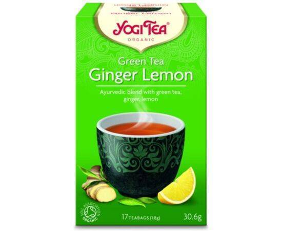 Yogi Tea Green Tea WithGinger/Lem Tea [17 Bags] Yogi Tea