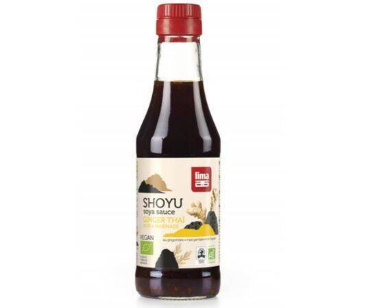 Lima Thai Shoyu Soya Sauce - Ginger [250ml] Lima Nv