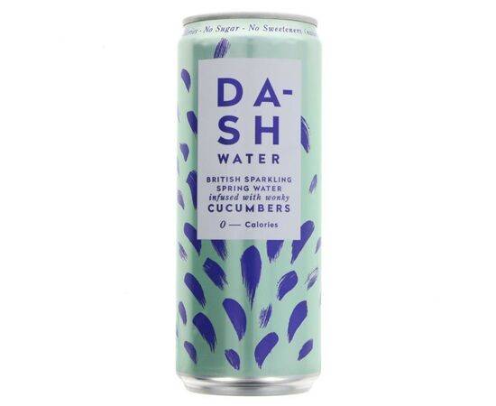 Dash Water Sparkling Cucumber [330ml x 12] Dash Water