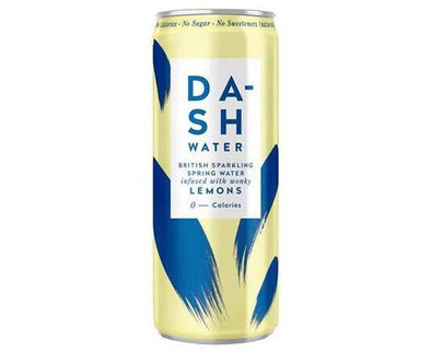 Dash Water Sparkling Lemon [330ml x 12] Dash Water