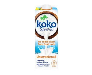 Koko DF Unsweetened UHTCoconut Milk [1Ltr x 6] First Grade International
