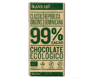 Blanxart 99% DominicaOrg Chocolate [80g x 12] Donaldson Reeves Limited