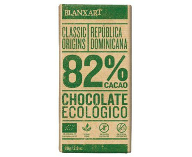 Blanxart 82% DominicaOrg Chocolate [80g x 12] Donaldson Reeves Limited
