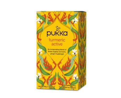 Pukka Turmeric Active Herbal Tea [20 Bags x 4] Pukka Herbs