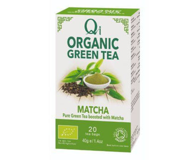 Herbal/H QI Green Tea &Matcha [20 Bags] Herbal Health