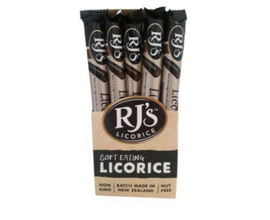 Rjs Natural Soft EatingChoc Licorice Logs [40g x 25] Sapphire Brands