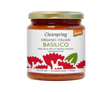 Clearspring Demeter Basilico Pasta Sauce [300g] Clearspring