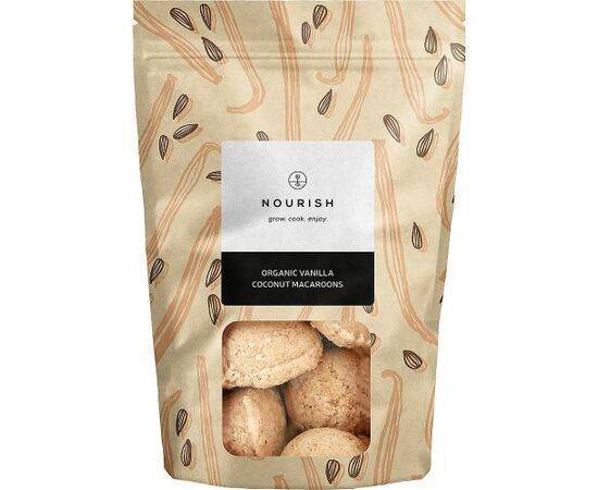 Nourish Organic VanillaCoconut Macaroons [110g] Nourish