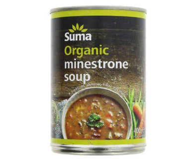 Suma Organic MinestroneSoup [400g] Suma Wholefoods