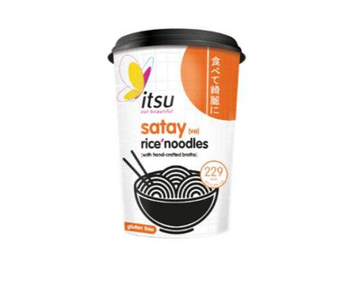 Itsu Satay Noodle Cup[64g x 6] Itsu Grocery